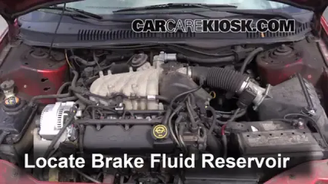 1999 Mercury Sable LS 3.0L V6 Sedan Brake Fluid Check Fluid Level
